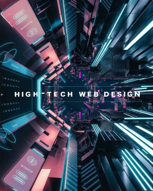 high tech web design